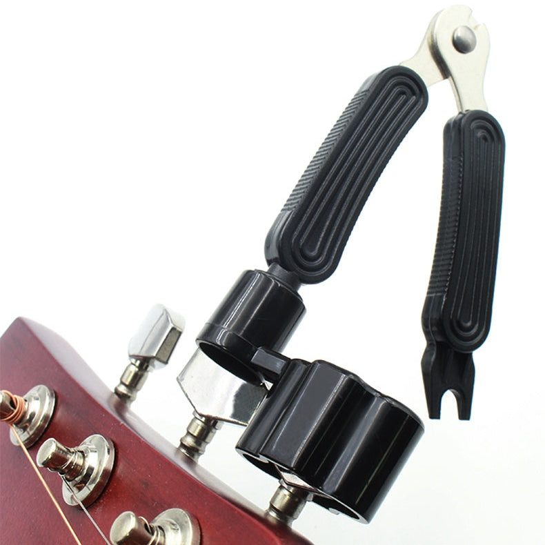 Spring winder，Changing string，scutting the strings and Nail pullerThree-in-one