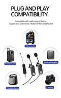T-4 Clip-On Wireless Multi-Function Noise-Cancelling Microphone