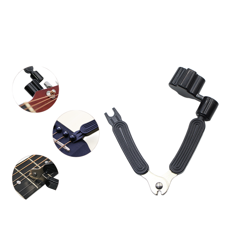 Spring winder，Changing string，scutting the strings and Nail pullerThree-in-one