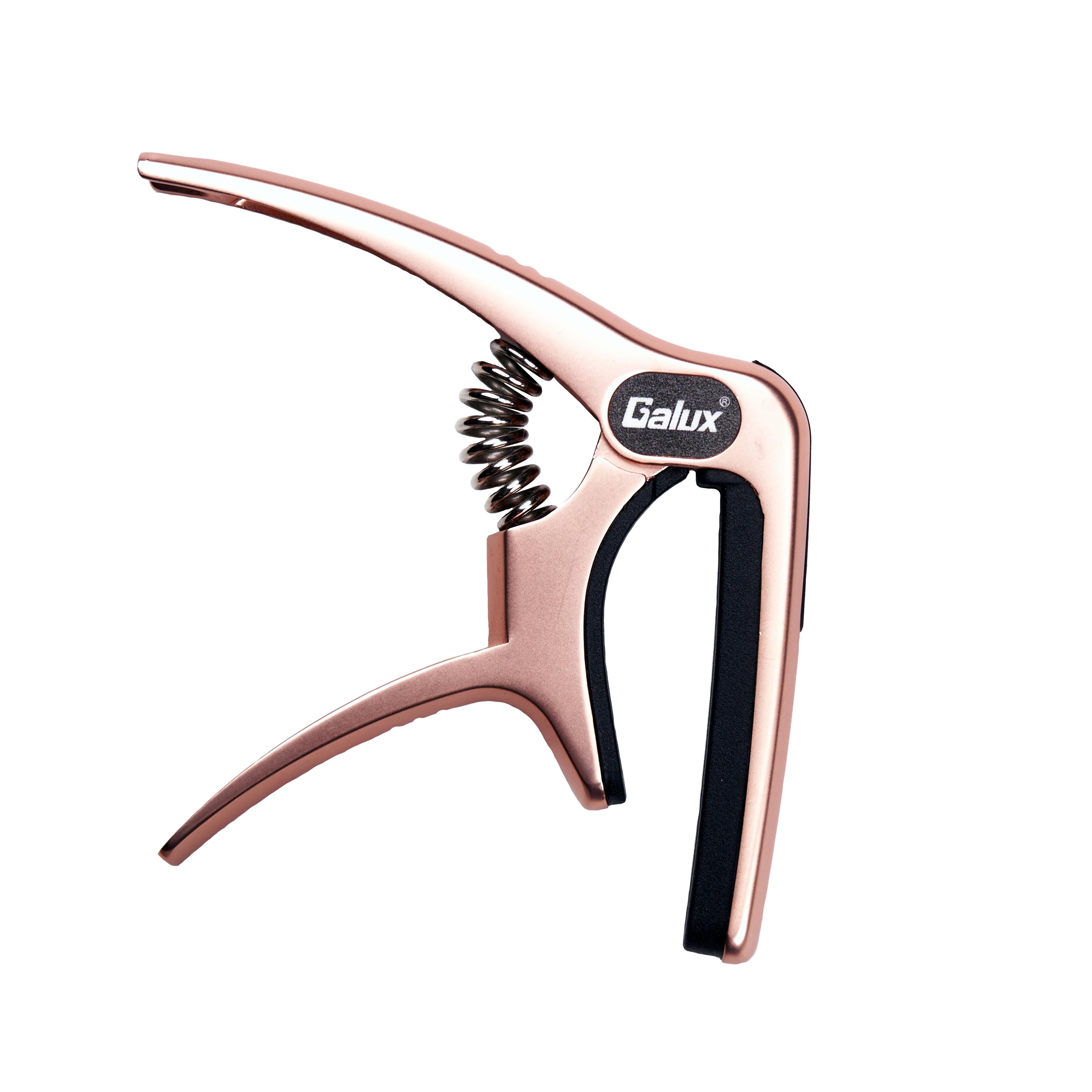 Metal capo，2-in-1 capo for guitar and ukulele
