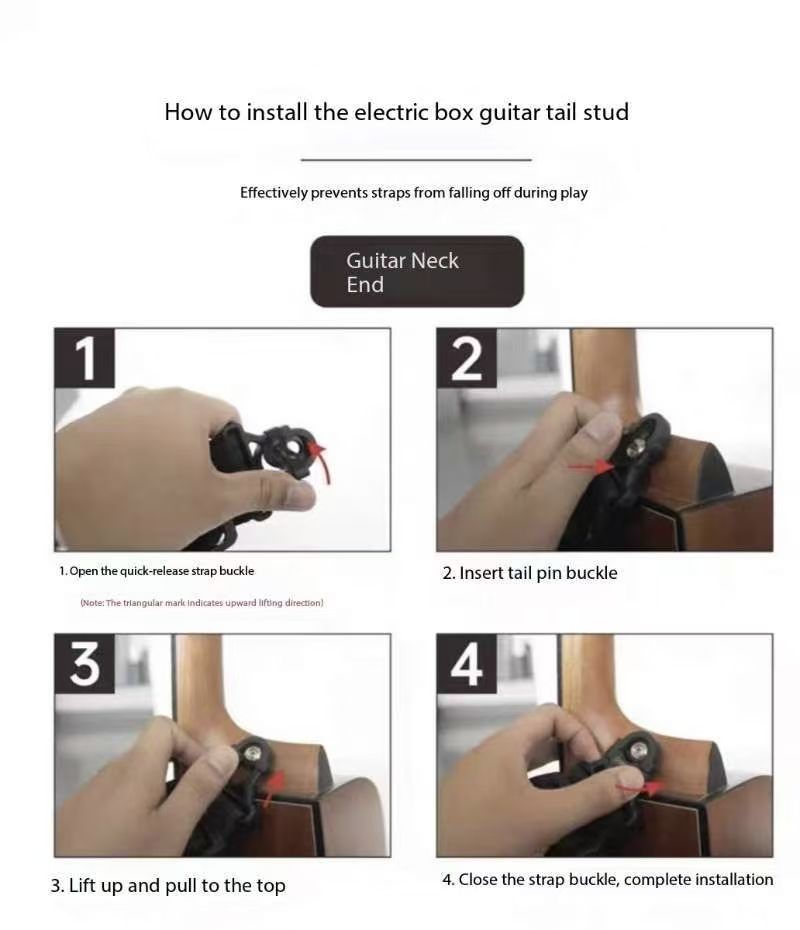 Professional quick-release guitar strap. sk-21k