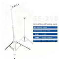 Foldable, height-adjustable floor-standing guitar stand