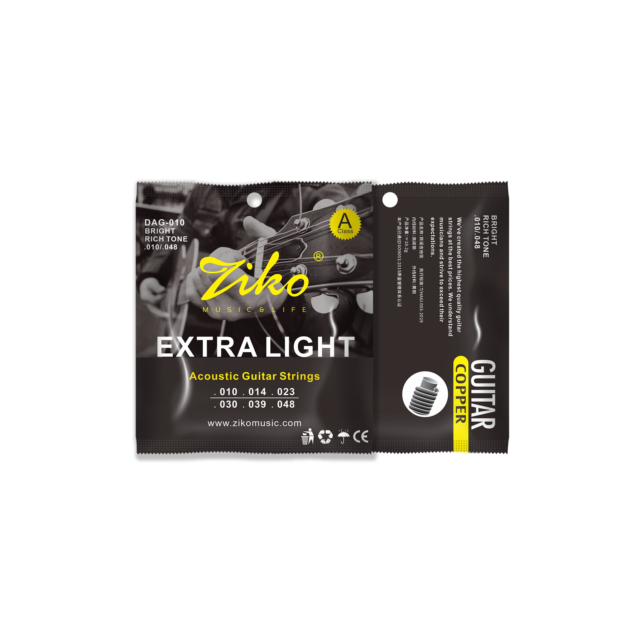 ziko Folk String Set Folk Brass Popular DAG-010