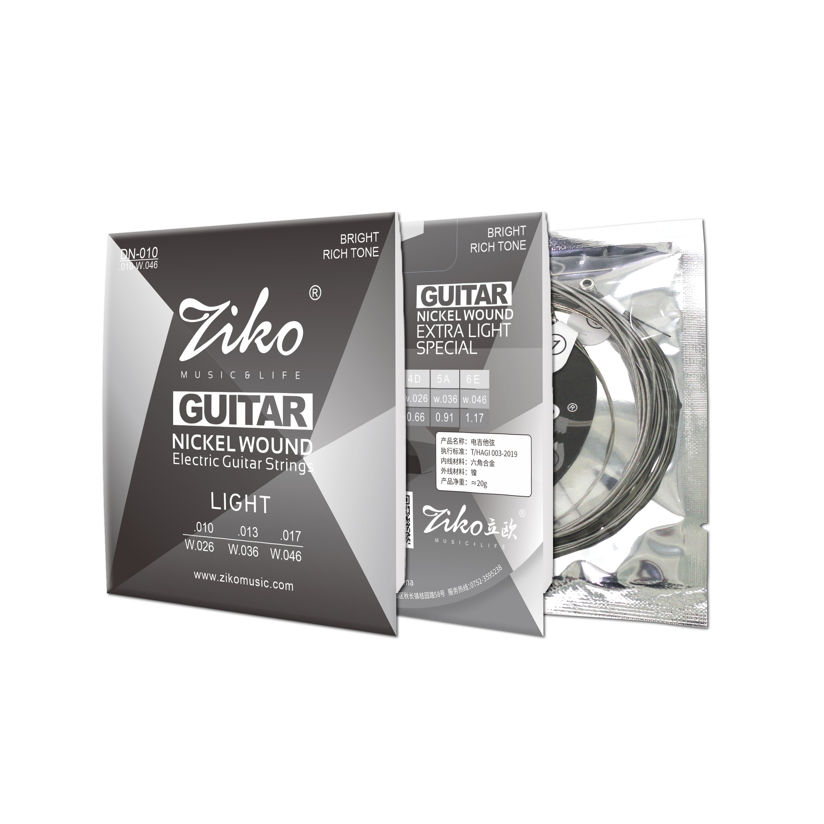 ziko DN-010 Electric guitar strings