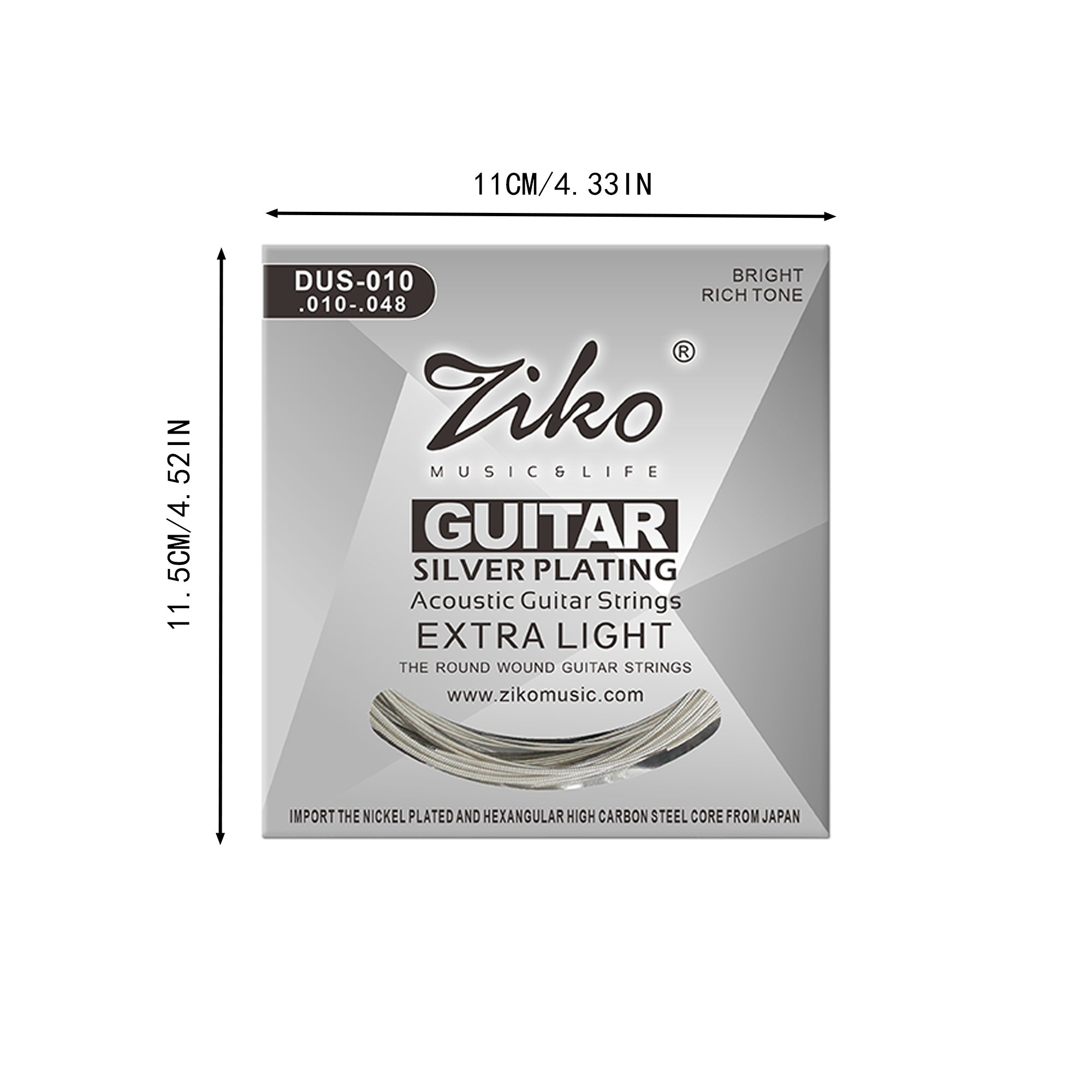 ziko Folk Metal Silver DUS-010