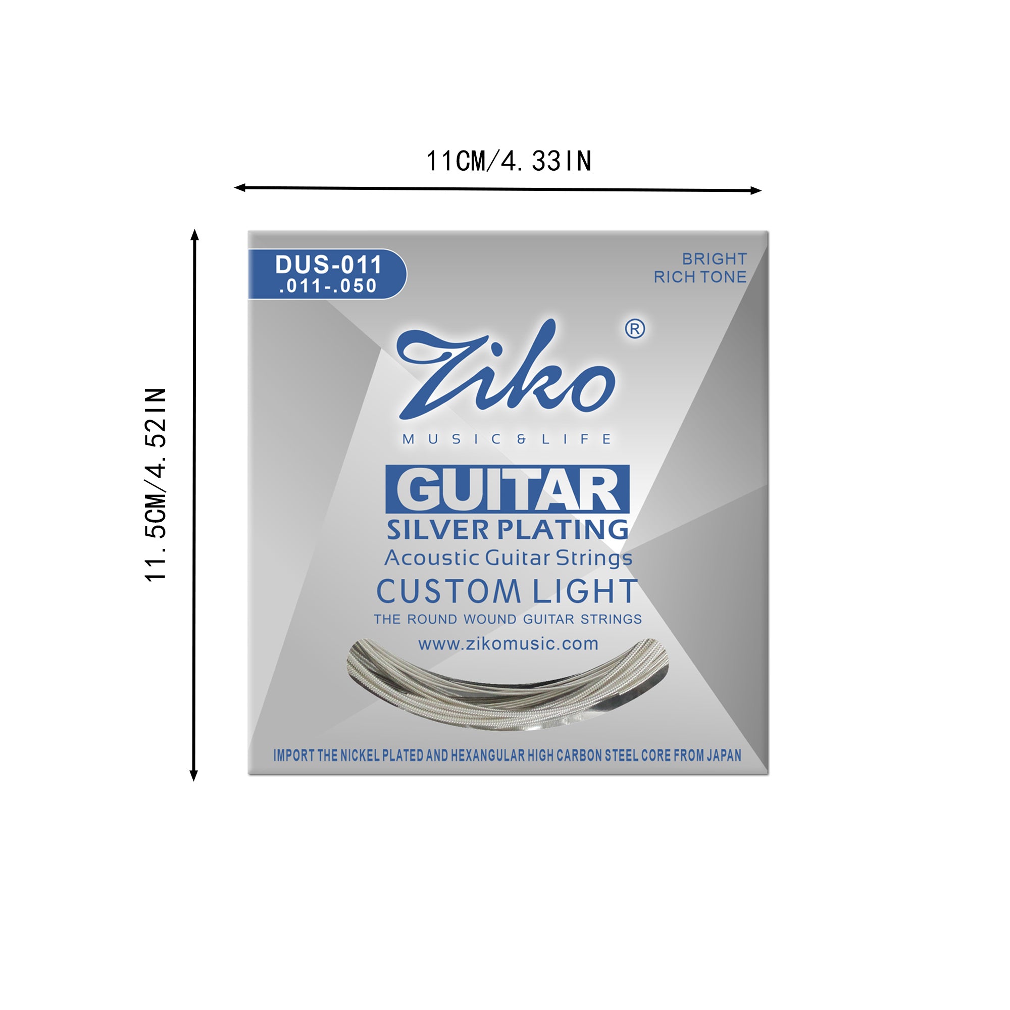 ziko Folk Metal Silver DUS-011