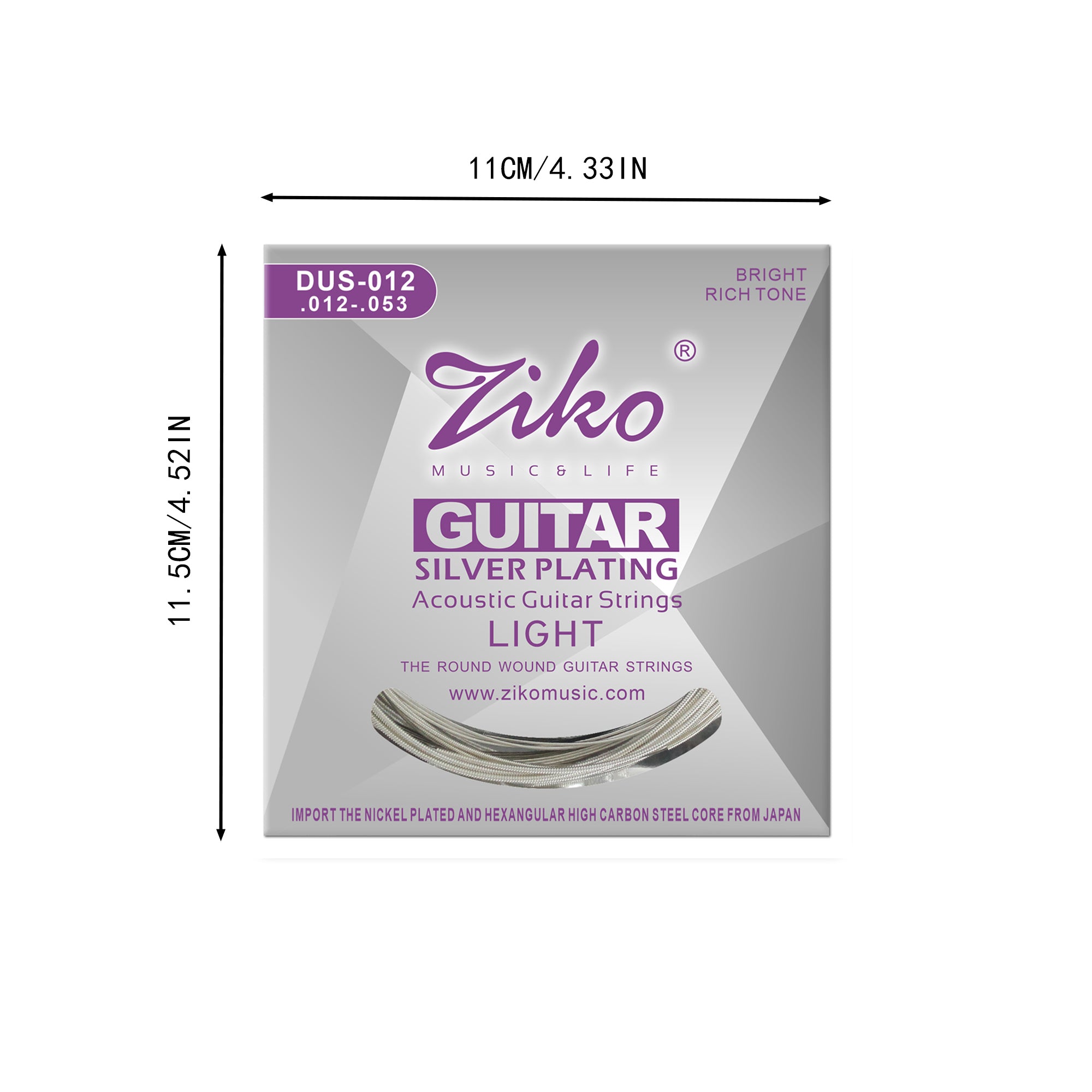 ziko Folk Metal Silver DUS-012