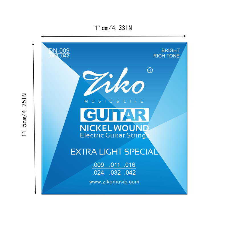 ziko Electric guitar strings.DN-009