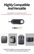 Lapel-style wireless instrument microphone