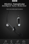 T-3Lapel-style wireless multi-function noise-cancelling microphone