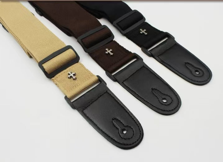 Stylish, trendy crossbody guitar strap