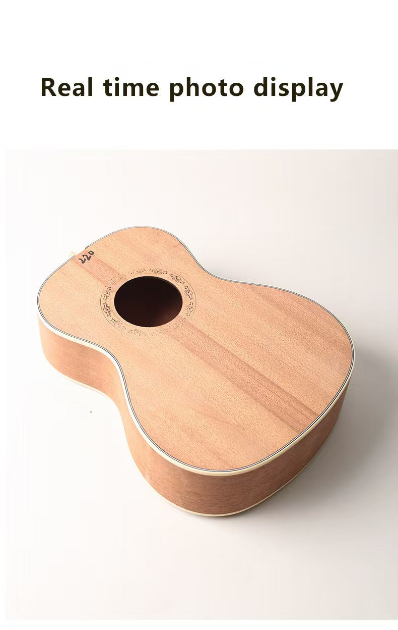 DIY ukulele kit: materials for hand-assembling and painting your own instrument