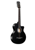 38-inch basswood acoustic guitar for beginners