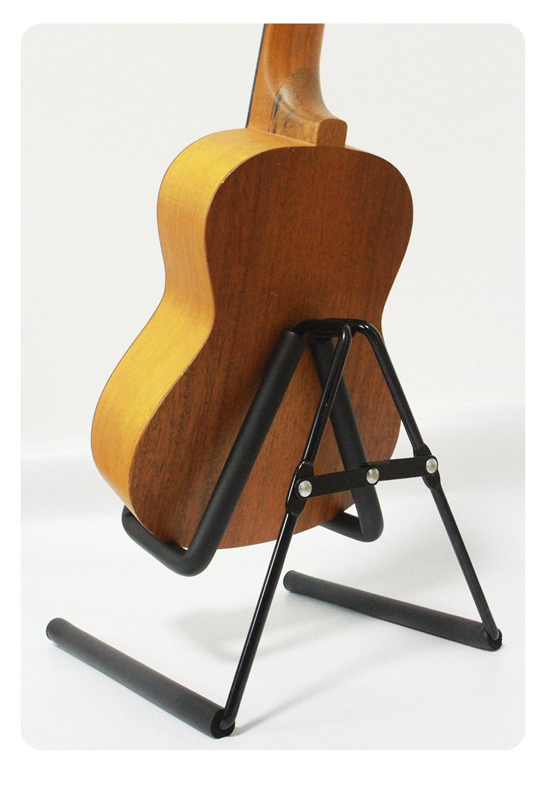 Guitar Stand, Floor-Standing Stand, Classical Violin, Folk, Home Use, Metal Stand for Acoustic Guitars and Ukuleles