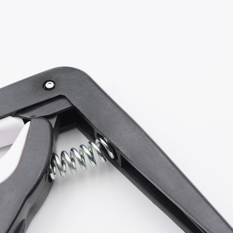 ABS 2-in-1 capo，Adjustable plastic pegs，Remove the nail
