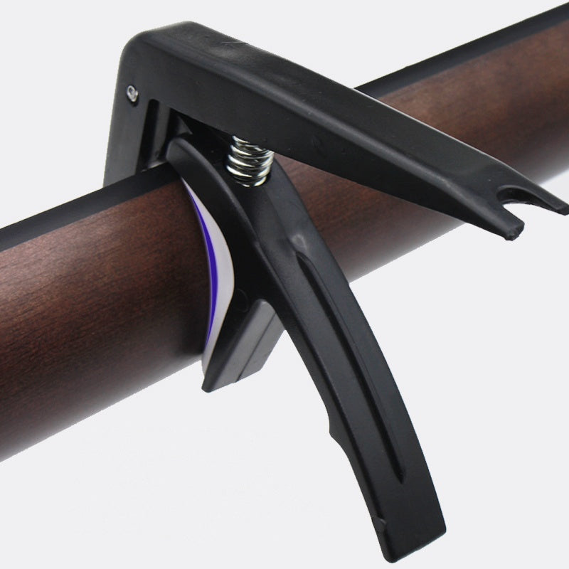 ABS 2-in-1 capo，Adjustable plastic pegs，Remove the nail
