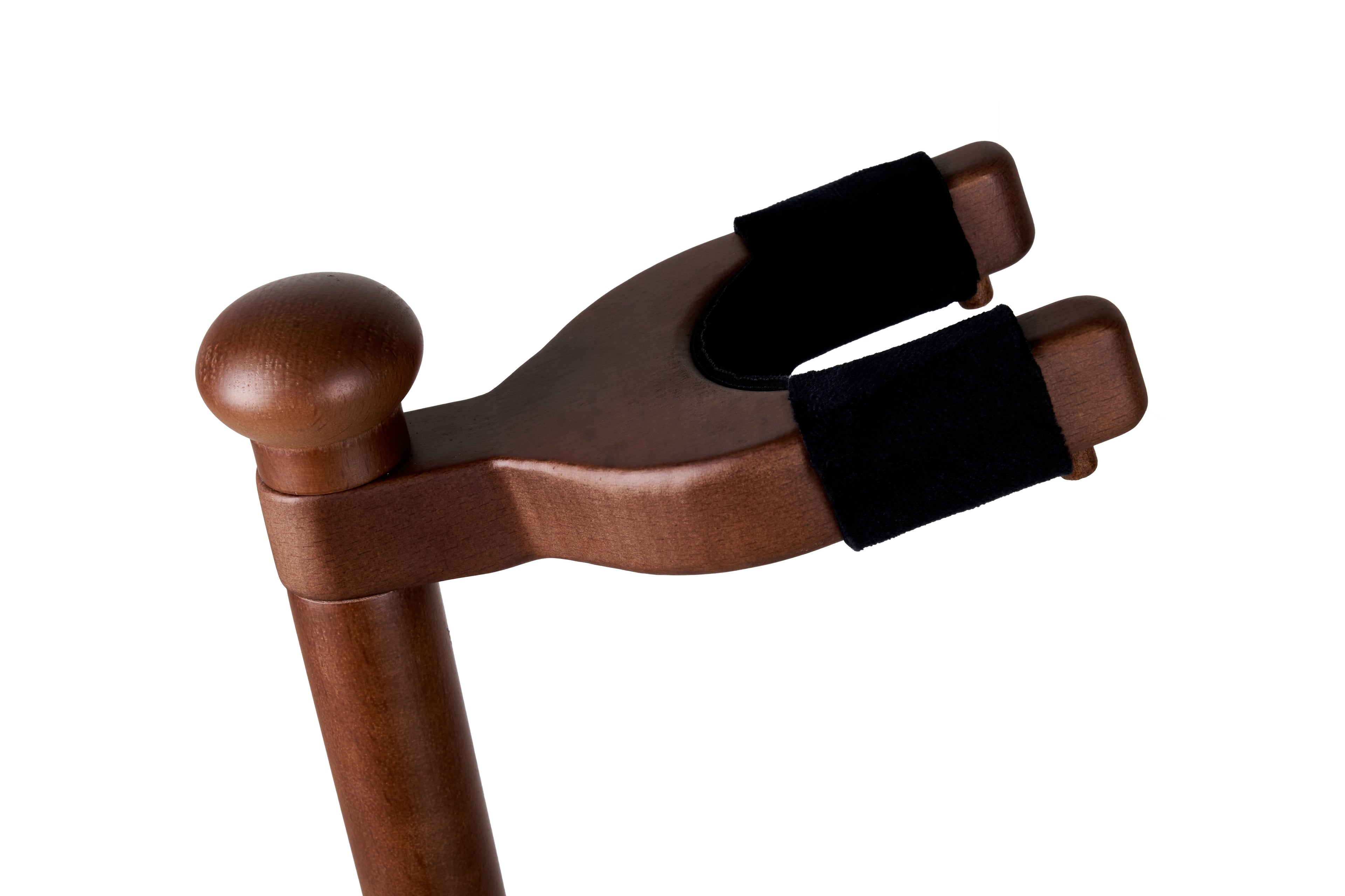 Wooden upright guitar stand，Detachable floor stand