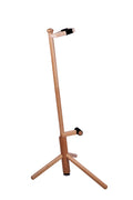 Wooden upright guitar stand，Detachable floor stand