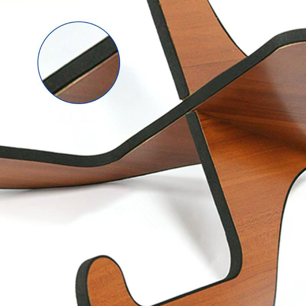 Wooden Ukulele Floor Stand, Foldable and Portable Wooden Violin Stand