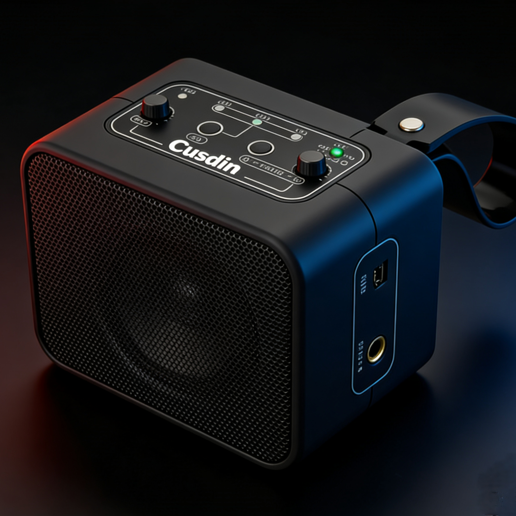 Mini Electric Guitar Amp Mini Speaker Electric Bass Bluetooth Bass Outdoor