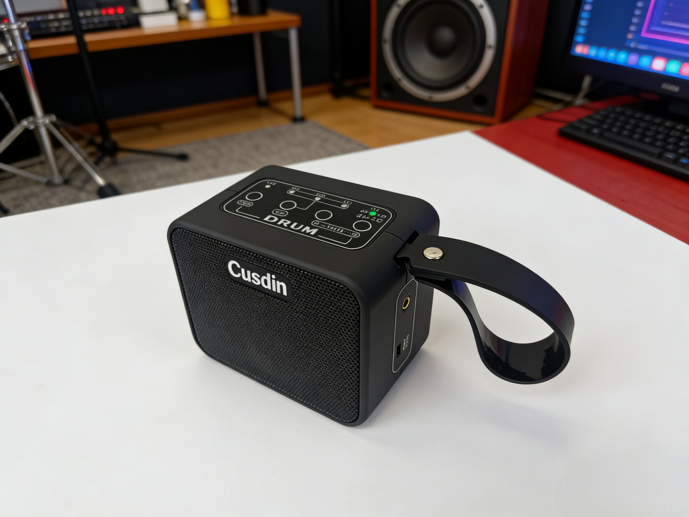 Mini Electric Guitar Amp Mini Speaker Electric Bass Bluetooth Bass Outdoor