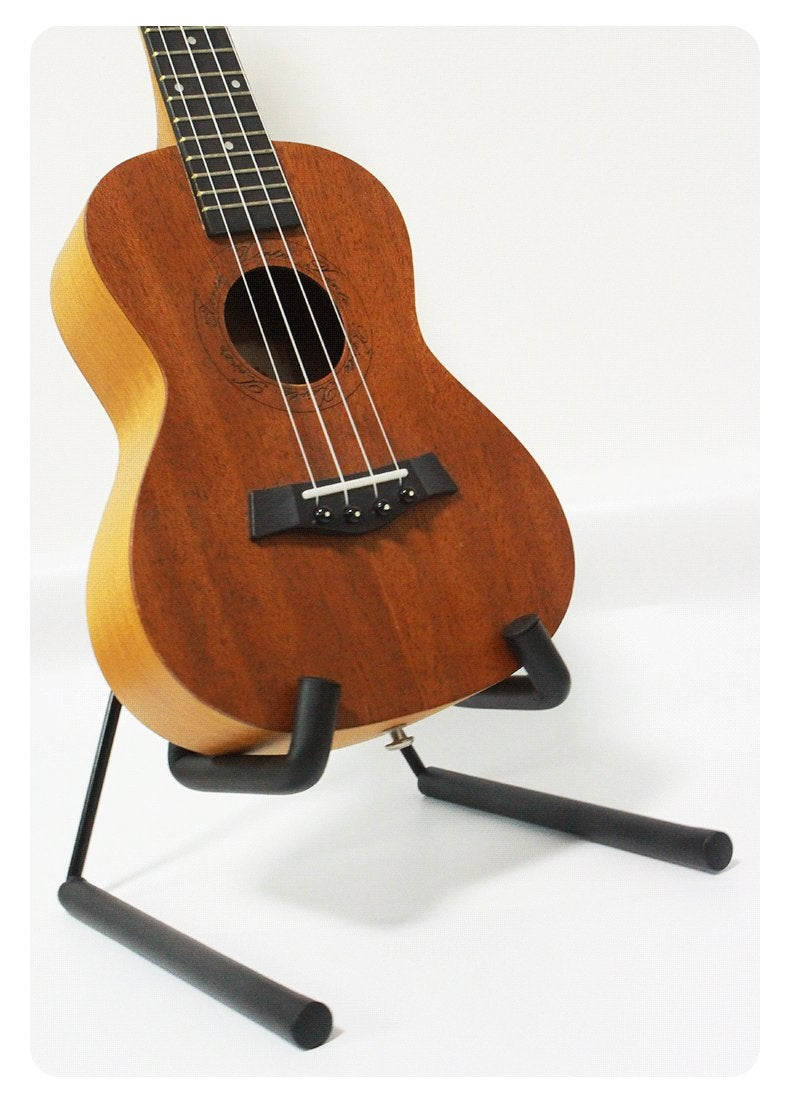 Guitar Stand, Floor-Standing Stand, Classical Violin, Folk, Home Use, Metal Stand for Acoustic Guitars and Ukuleles