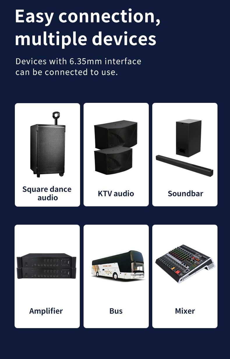 Handheld wireless microphone – ideal for home karaoke, stage performances, meetings and live streaming