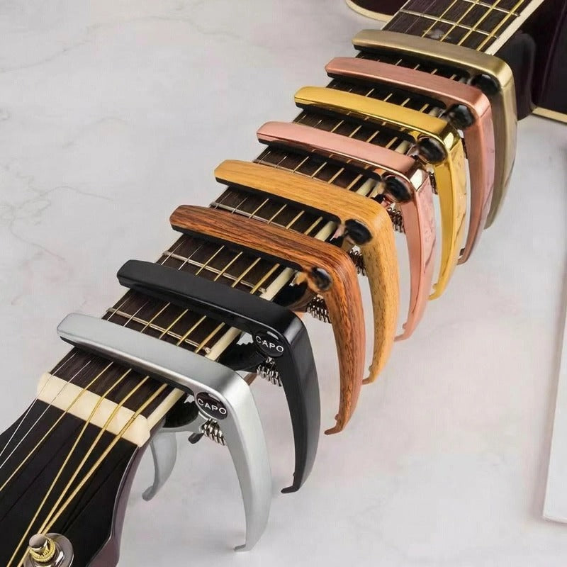 2-in-1 capo for guitar and ukulele