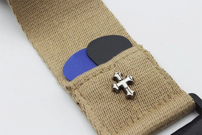 Stylish, trendy crossbody guitar strap