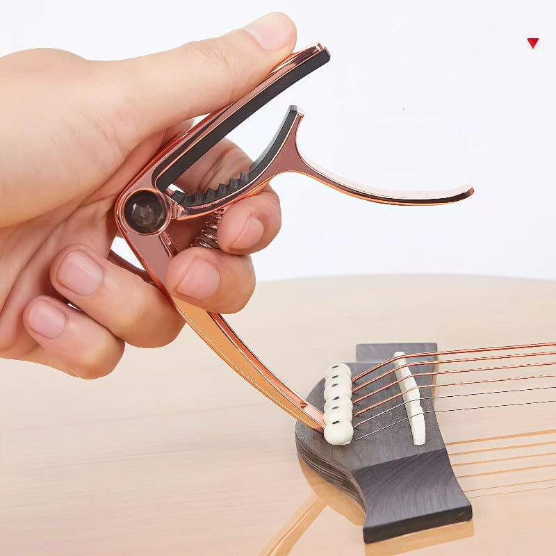 2-in-1 capo for guitar and ukulele