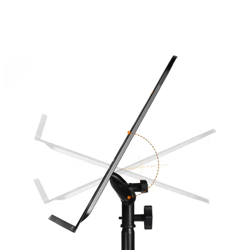 Music stand，Foldable and height-adjustable music stand